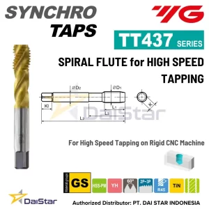 TT437 Series - Spiral Flute for High Speed Tapping YG1