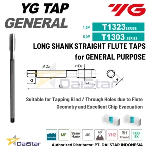 T3232/T1303 Series - I-SP Straight Flute Tap YG1