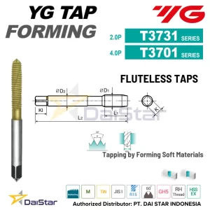 T3731/T3701 Series - Fluteless Tap YG1