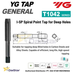 T1042 I-GP Gun Point/PO Tap for General Purpose YG-1